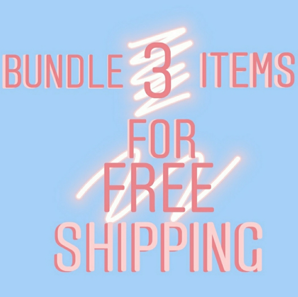 FREE SHIPPING! W/ 3 reg. priced items